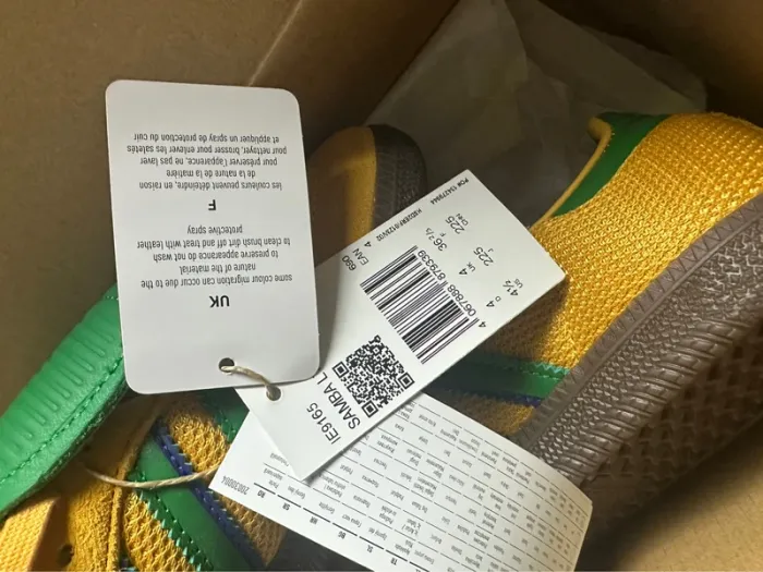 Adidas Samba LT au couleur du Brésil 🇧🇷 en taille 36 2/3 - photo numéro 8