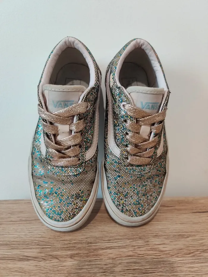 Vans à paillettes - pointure 29 - photo numéro 4