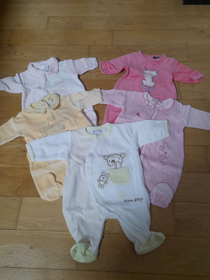 Lot pyjamas fille naissance