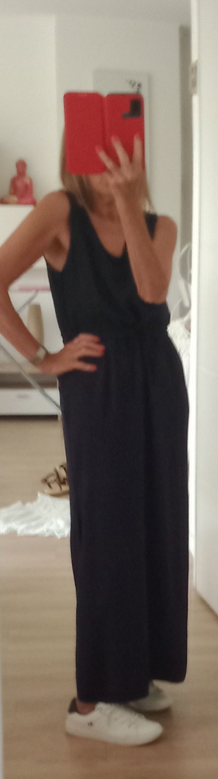 Robe longue marine Véro Moda - photo numéro 5