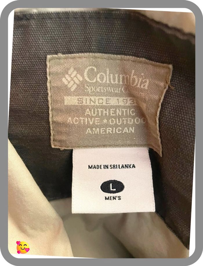 🧥 Blouson demi-saison Columbia – Taille L – Coloris kaki très pâle - photo numéro 9