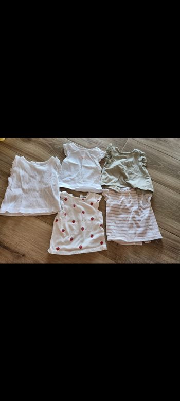 Lots 4 Tee-shirt fille