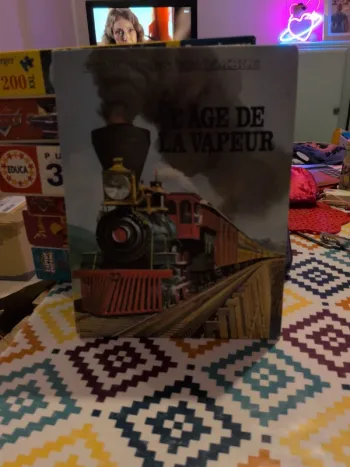 Livre enfant l'âge de la vapeur