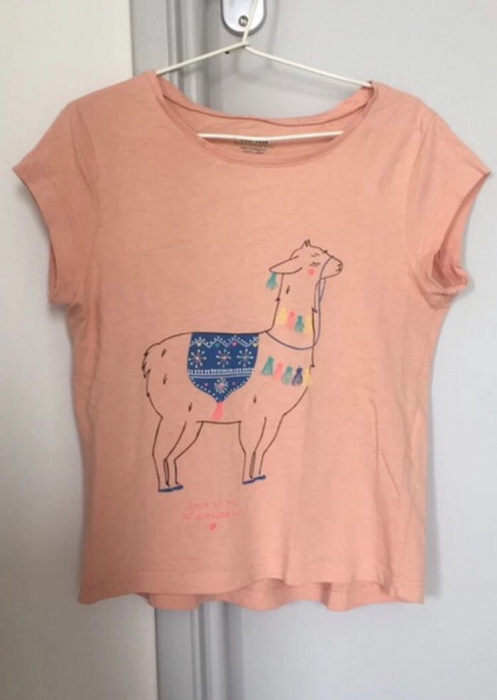 T-shirt fille lama 6 ans kiabi