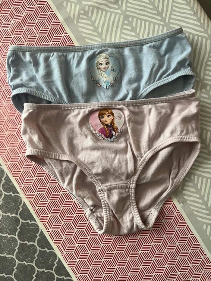 Lot sous vêtements reine des neiges