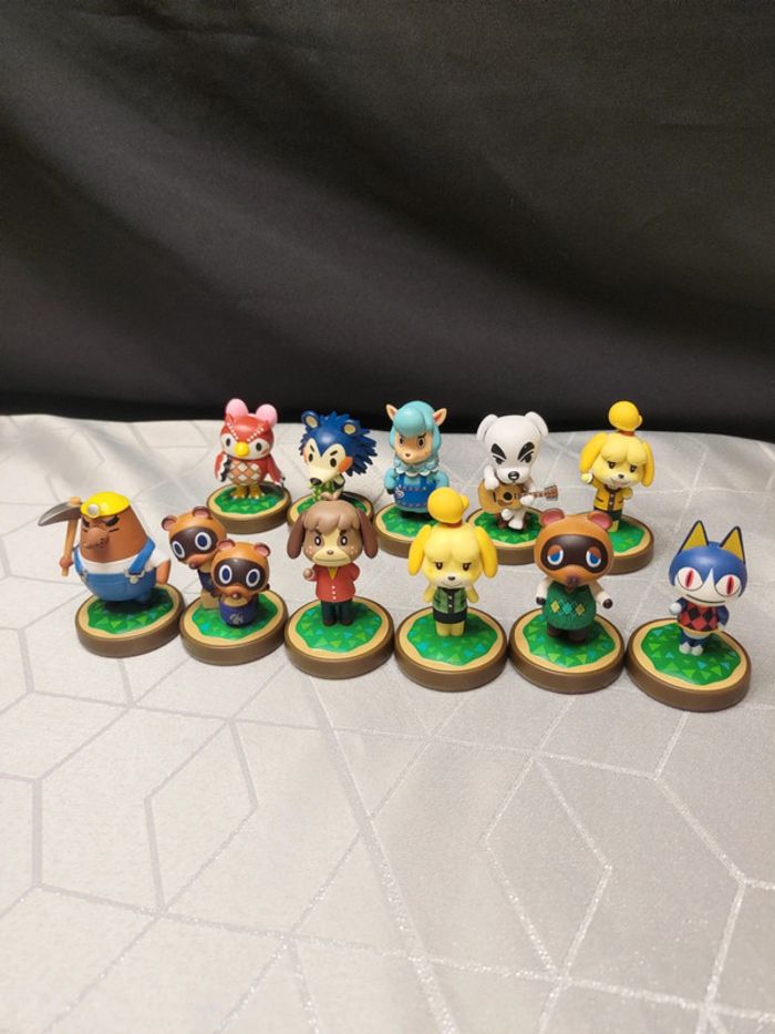 Lot de 11 figurines amiibo animal crossing - photo numéro 5