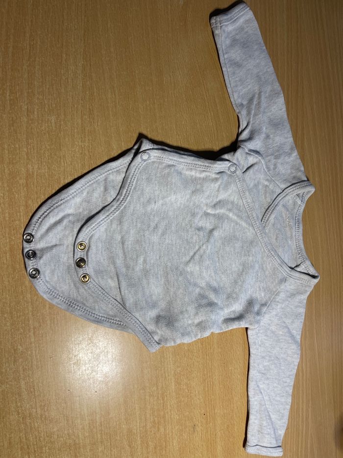 Body bébé gris - photo numéro 2