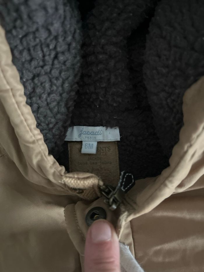 Blouson chaud 6 mois jacadi très bon état - photo numéro 3