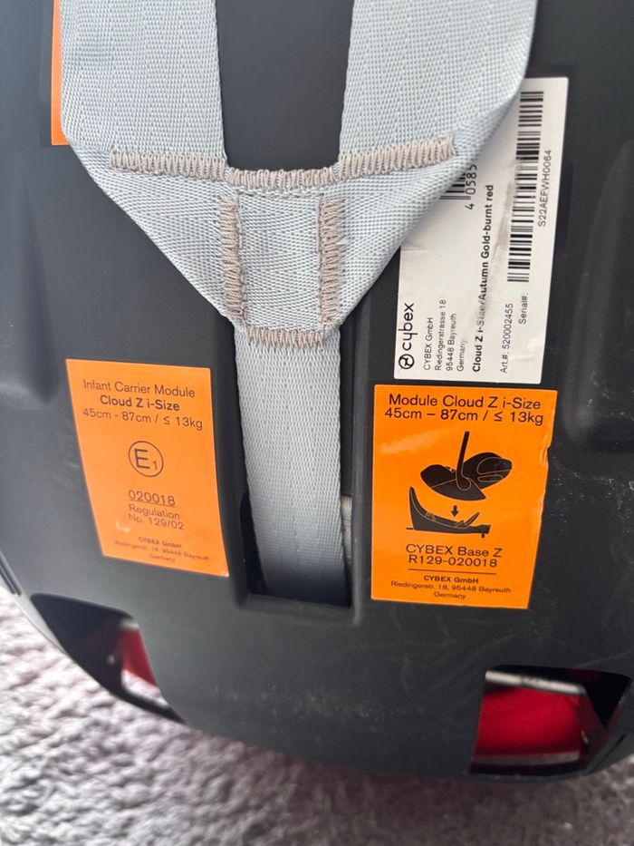 Cosy cybex cloud z i-size - photo numéro 8
