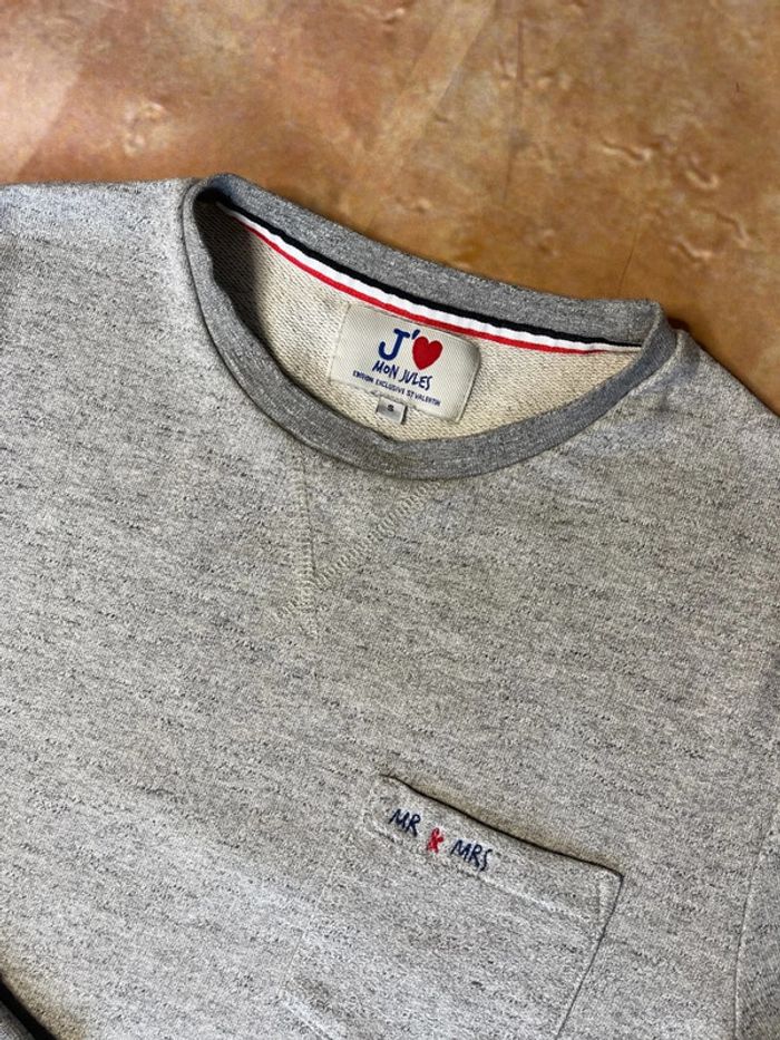 Sweat Gris Mr & Mrs, S (823) - photo numéro 2