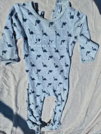 Pyjama dinosaure grenouillère