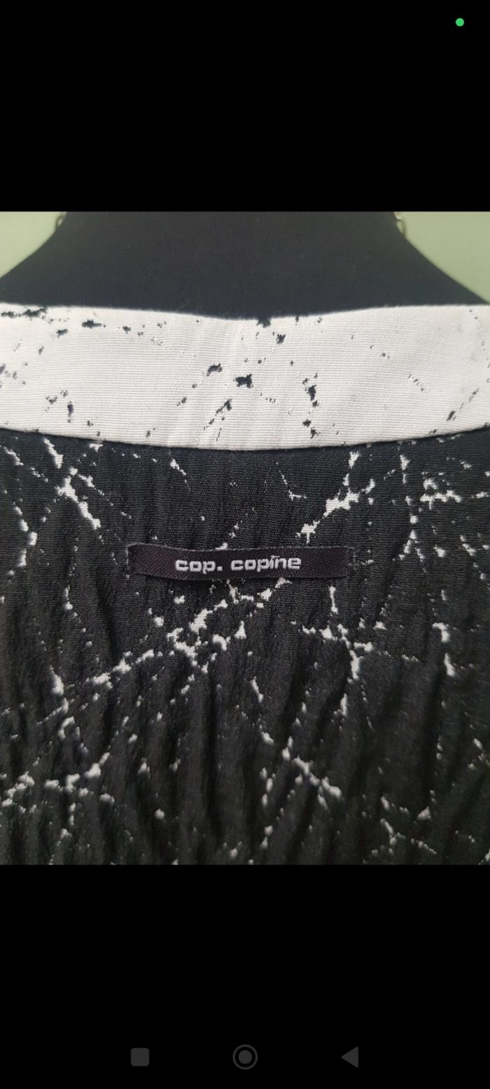 Tunique noire et blanche - Cop Copine - T36 - photo numéro 4