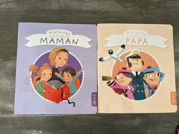 2 livres collection Histoire à lire avec papa/maman