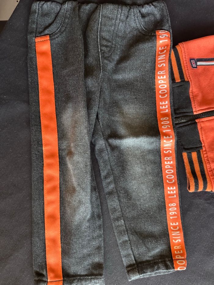 Ensemble Lee Cooper 18 mois Orange - photo numéro 4