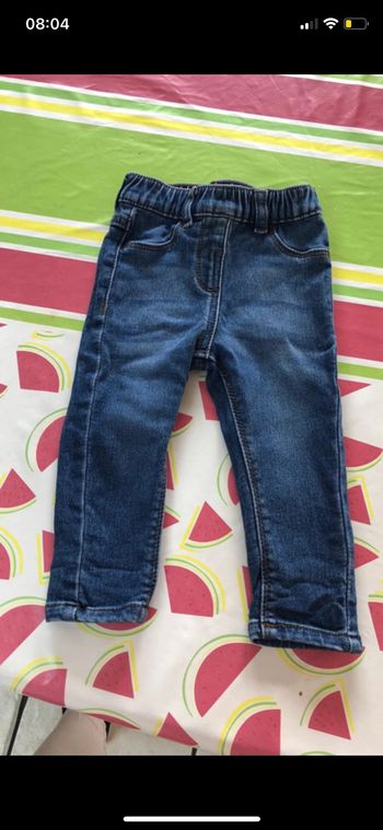 Jean slim 12 mois