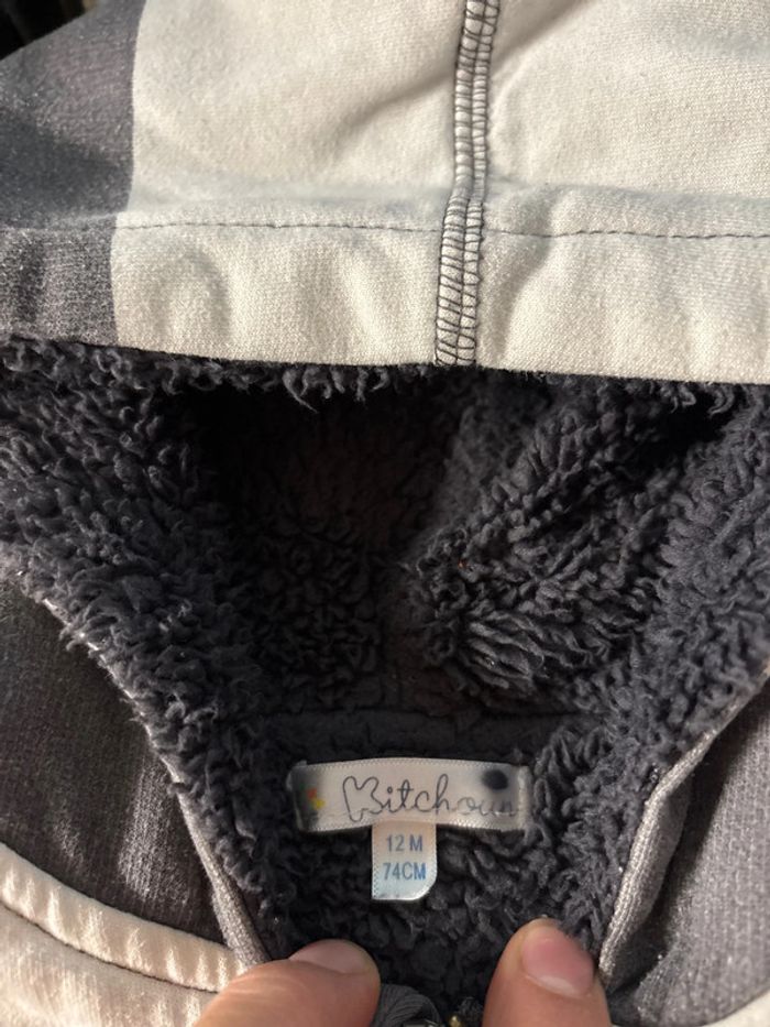 Gilet polaire garçon 12 mois - photo numéro 3