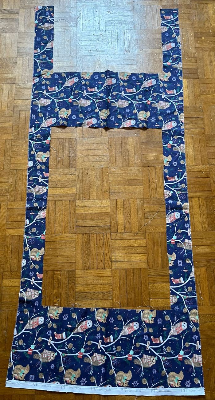 Tissu imprimé de Noël - photo numéro 2
