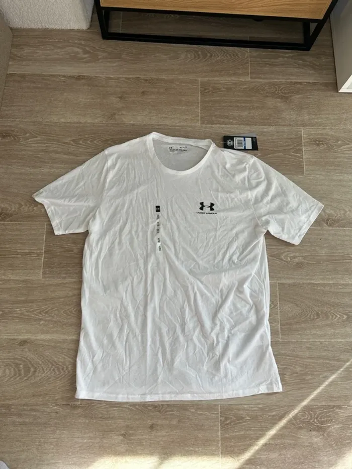 T-shirt Blanc Under Armour XL