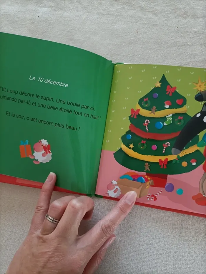 Livre P'tit Loup prépare Noël - photo numéro 9