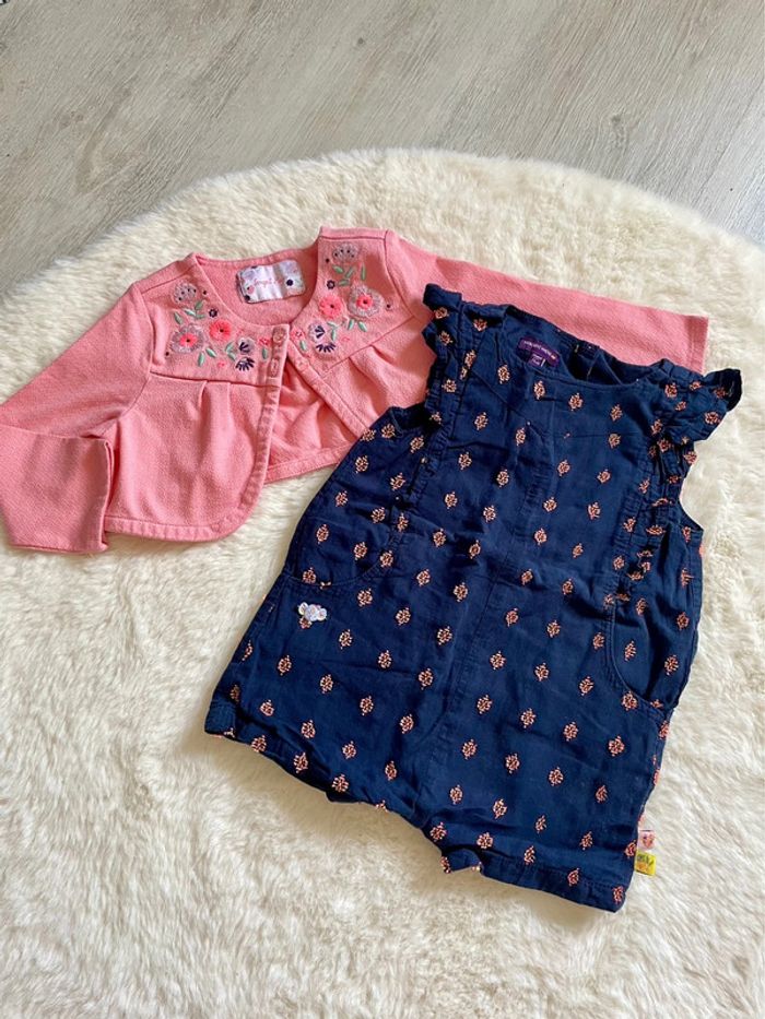 Tenue estivale sergent major 12 mois - 74 cm