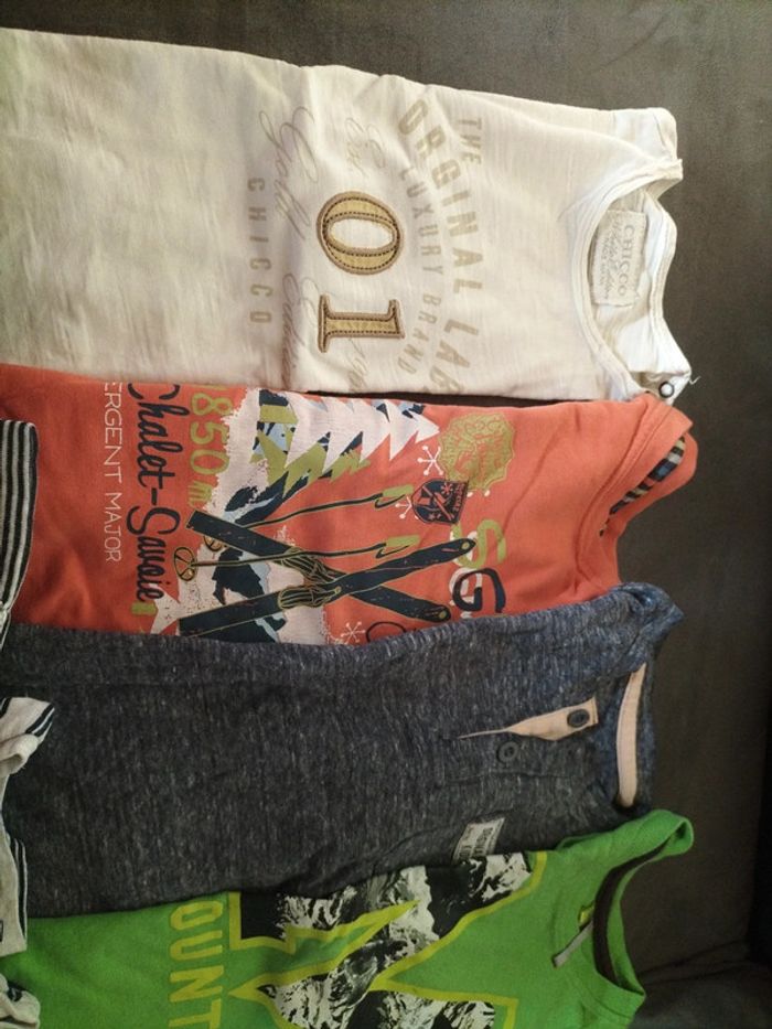 Lot de Tee shirt garçon manche longue - photo numéro 3
