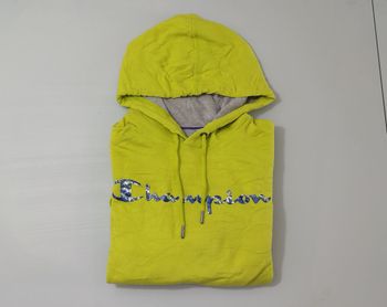 Vêtement Homme Sweatshirts Sweats pull à capuche vert Champion taille M #Retrostreet