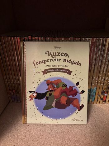 Livre Disney, mes Petit, livre d’or Kuzco
