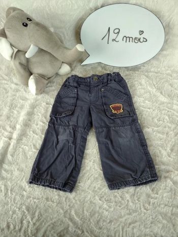 Pantalon doublé chaud Garçon 12 mois Creeks