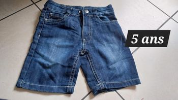 short en jeans 5 ans