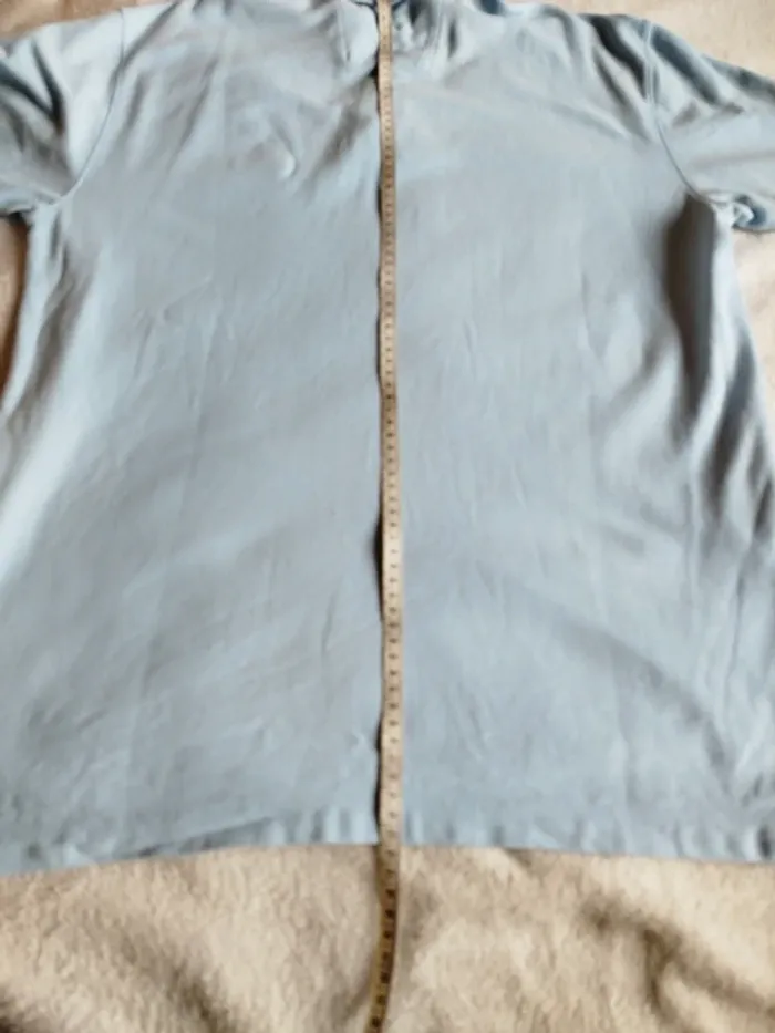 Polo vintage Nautica bleu ciel taille L - photo numéro 8