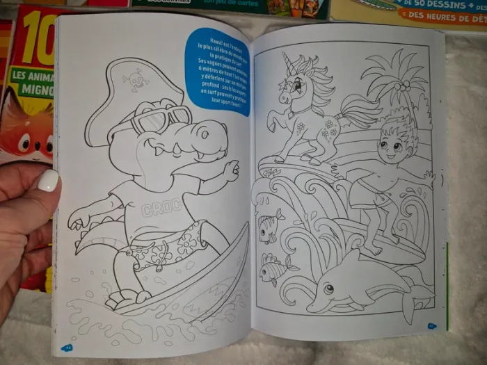 Lot de 11 livres de jeux, coloriage, lecture pour enfants - photo numéro 9