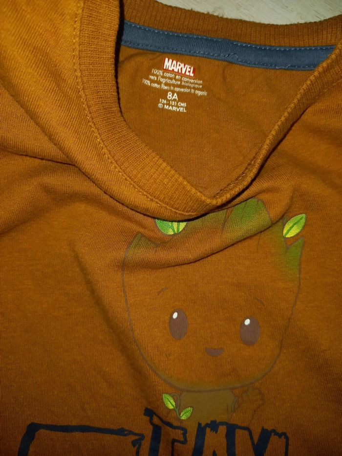 tee shirt long Groot - photo numéro 2
