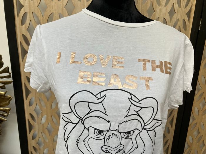 T shirt taille 40 belle et la bête - photo numéro 3