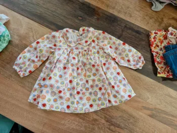Robe manches longues 9 mois