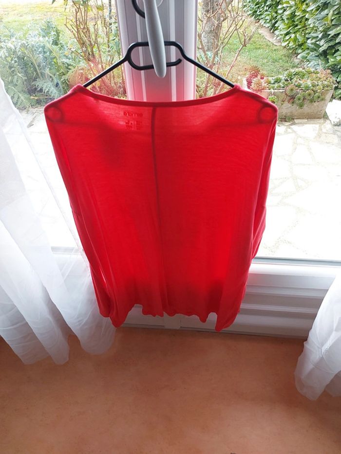 Tee-shirt femme  corail neuf taille 46 / 48 - photo numéro 2