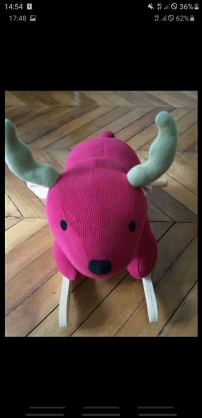 Cerf à bascule - photo numéro 2