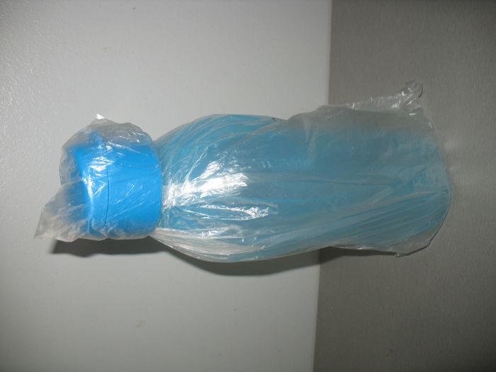 ÉCO BOUTEILLE BLEUE - 1 LITRE "TUPPERWARE" - NEUVE - n°21 - photo numéro 2