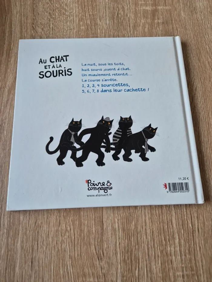 Livre Au chat et à la souris Juliette Vallery - photo numéro 2