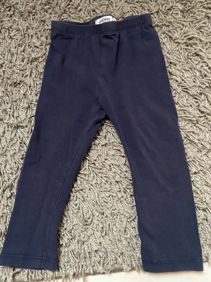 Lot 3 leggings léger fille 24m Terre de Marins Kiabi Gémo - photo numéro 12
