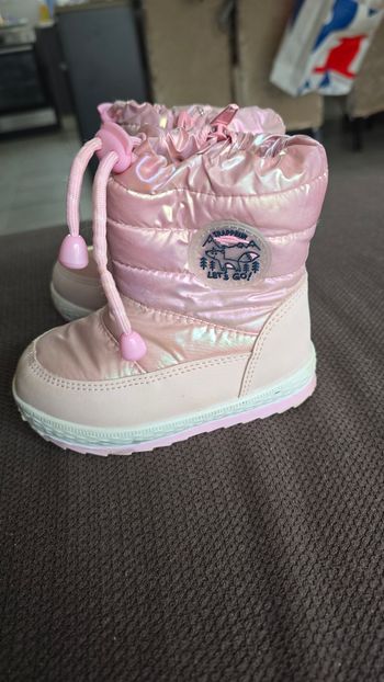 Bottes de neige lien de resserrage