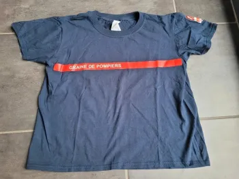 T shirt de pompier