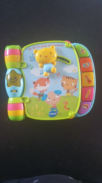 Livre musica parlant Vtech