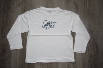 TEE SHIRT ML BLANC GARÇON - KIABI - 8 ANS - n°02