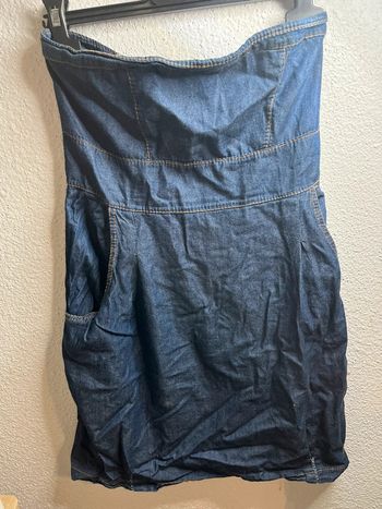 Robe bustier jean neuf h&m