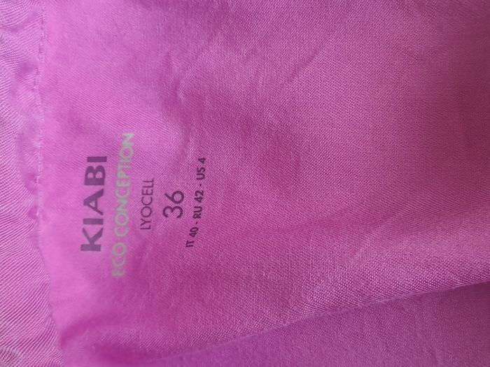 Robe mauve /lilas Kiabi Taille 36 - photo numéro 6