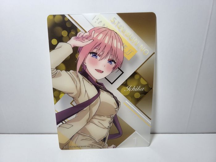 The Quintessential Quintuplets - Carte, Card Ichika Nakano