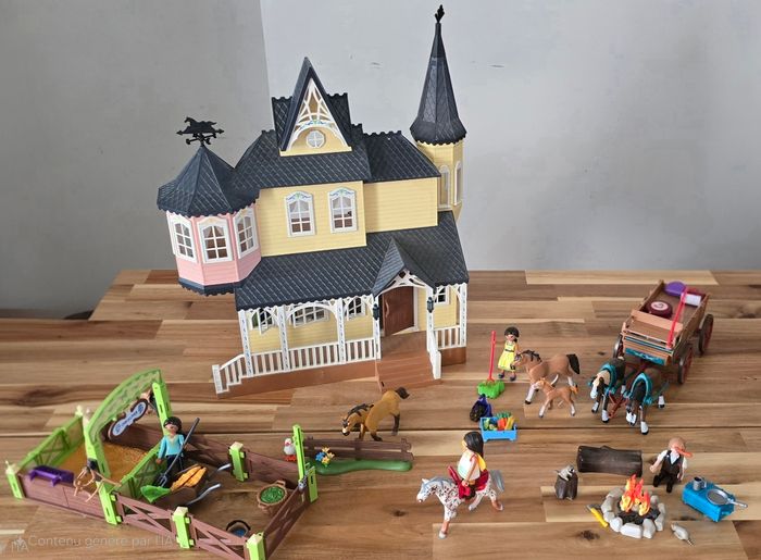 Playmobil spirit maison lucky