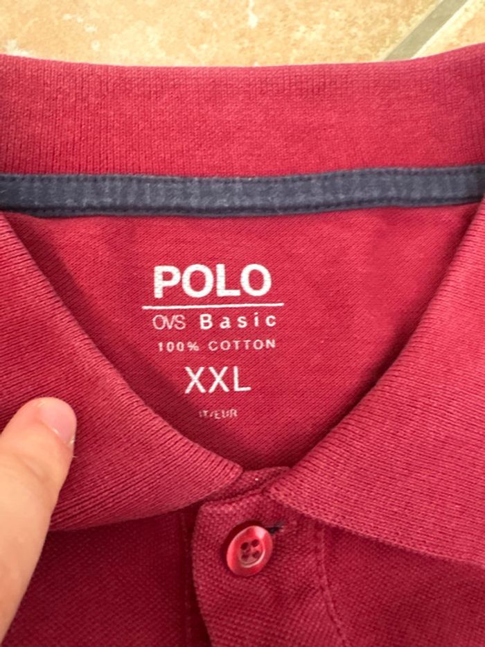 Polo rouge - photo numéro 2