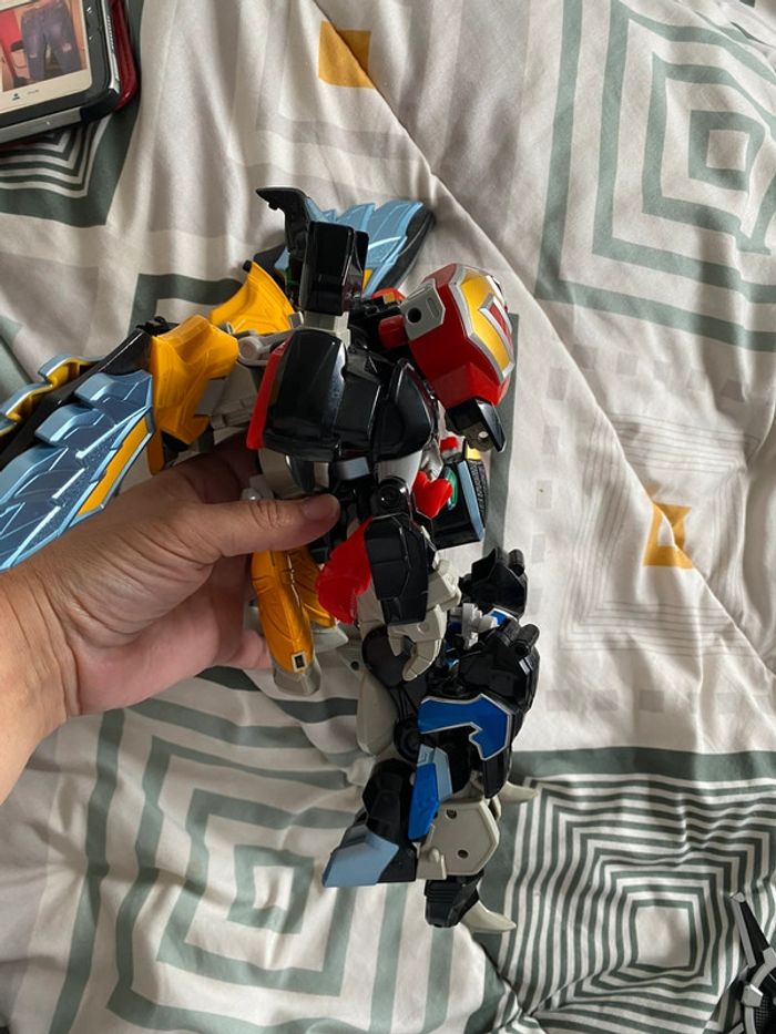 power rangers megazord bandai 2005 mystic force dx titan - photo numéro 7