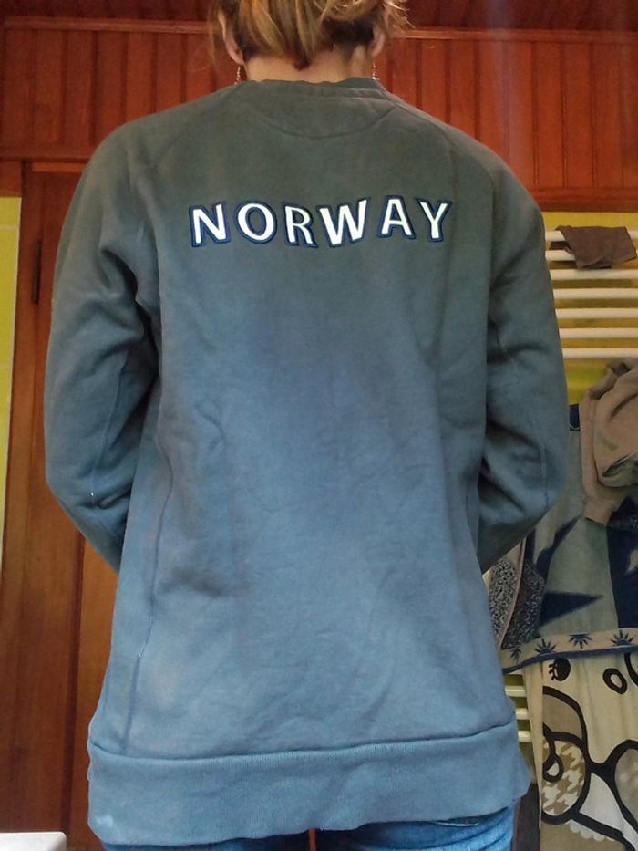 Sweat femme gris Norway - photo numéro 4
